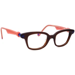 Anne Et Valentin Eyeglasses Object 4 1212 Brown/Pink Square France 48[]22 140 - Picture 1 of 6