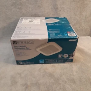 Utilitech 0553457 White Bathroom Ventilation Fan 70 CFM 2.0 Sones New Sealed - Picture 1 of 5