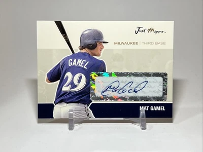 Just Minors 2007 - Just Autographs Mat Gamel #JA-15 (RC, AU) Foto 1 de 2