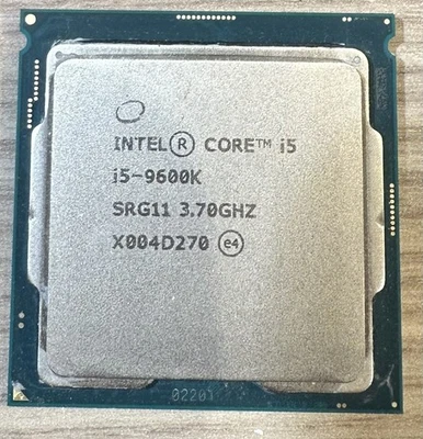 9Th Gen Intel Core i5-9600K LGA 1151 Coffee Lake CPU Processor 3.7GHz 6Core 9MB - Image 1 of 2