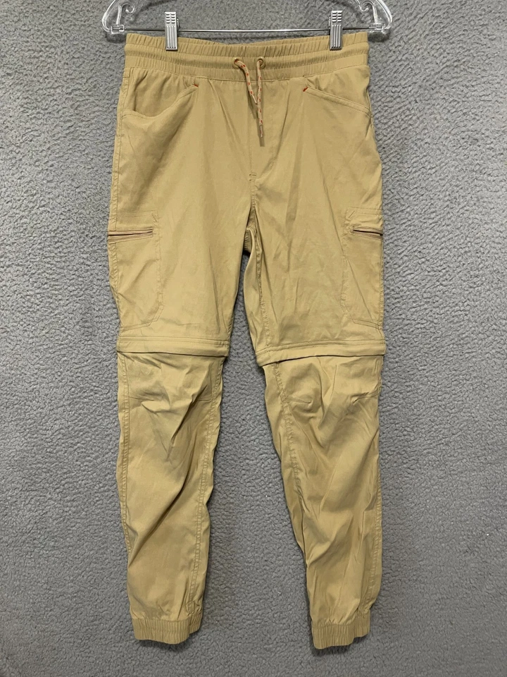 Pantalones convertibles Eddie Bauer para niños amarillos talla grande 14/16 senderismo al aire libre Foto 1 de 4