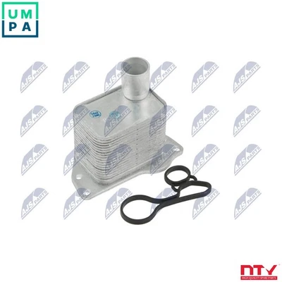 OIL COOLER ENGINE OIL CCL-PL-025 FOR OPEL CORSA/D ASTRA/J/GTC MERIVA/B/MPV 1.4L - Image 1 of 4