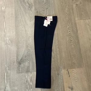 Isaac Mizrahi New York Boys Dress Pant Size 12 Slim Navy Blue Style PT2007 - Picture 1 of 4
