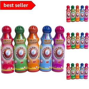 5 Non-Leak 45ml Bingo Dabbers - Colorful Marking Tools for Fun Gameplay - Picture 1 of 6