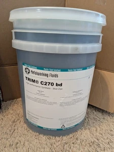 Fluidos para metalurgia TRIM C270 bd tinte azul sintético de alto rendimiento 5 galones - Imagen 1 de 24
