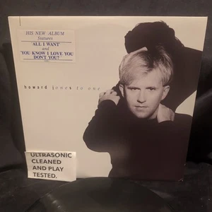 Howard Jones-One To One-LP. 1986. Aus Press. EX/VG+/VG+. New Wave. - Picture 1 of 7