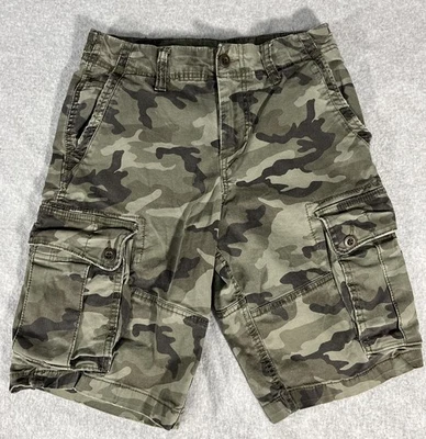 American Eagle Men Camouflage Cargo Shorts NE(X)T LEVEL FLEX Sz. 30 Army - Image 1 of 4