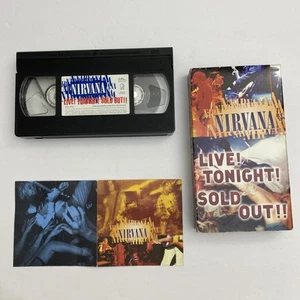 Live! Tonight! Sold Out!! (VHS, 1994) Nirvana - Picture 1 of 3