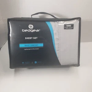 Bedgear Basic Sheet Set - Hypoallergenic Classic Bedding - King Size - Picture 1 of 10