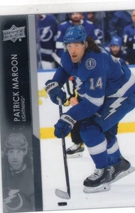 Patrick Maroon 2022 cubierta superior corte transparente #413 Lightning - Imagen 1 de 1