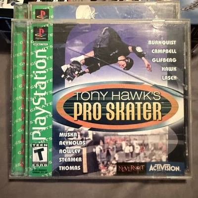 Tony Hawk's Pro Skater (PlayStation 1) PS1 Greatest Hits Complete CIB - Image 1 of 4