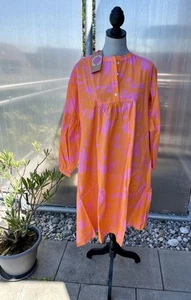 NEU Sommerkleid Kleid Lieblingsstück Rina Gr. 40/42 orange pink - Bild 1 von 11