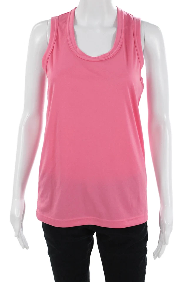 Camiseta sin mangas básica rosa Comme Des Garcons para mujer cuello redondo talla S Foto 1 de 4