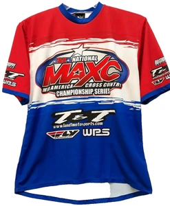 Hot Shoppe Designs MX Trikot Gr. S rot blau National Maxc Dirt Bike Racing ATV - Bild 1 von 11