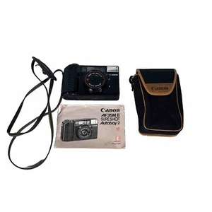 Canon AF35M II 38mm 1:2.8 Lens Auto Focus 35mm Film Camera Japan With Case - Picture 1 of 1