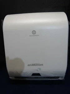 TOUCHLESS AUTO ROLL PAPER TOWEL GARAGE SHOP BATHROOM WALL DISPENSER NIB  - Picture 1 of 3