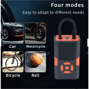 Car Air Compressor Rechargeable Cordless Tire Inflator Portable Air Pump 120 PSI - Picture 1 of 17