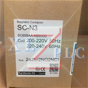 1 PIEZA Nuevo Contactor Magnético Fuji SC-N3 200-240VAC En Caja* - Imagen 1 de 3