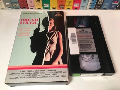 * Dream Lover 80's Thriller VHS 1986 Kristy McNichol Ben Masters Alan J. Pakula Foto 1 de 4