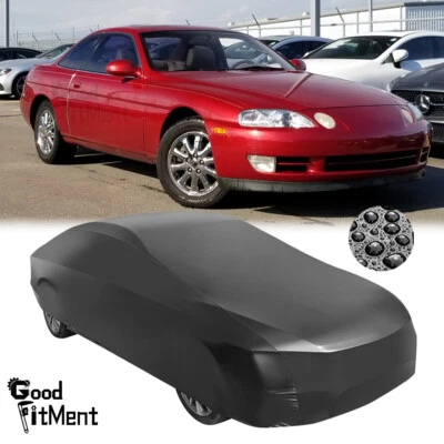 Cubierta de coche impermeable exterior satinada elástica para todo tipo de clima para Lexus SC400 430 300 Foto 1 de 4
