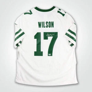 Garrett Wilson Signed NFL New York Jets Nike Game Football Jersey - Picture 1 of 4