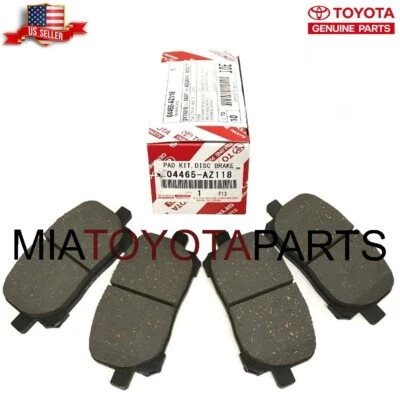 Pastillas de freno delanteras originales Toyota 2003-2088 Corolla 04465-AZ118 Foto 1 de 4