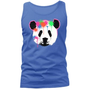 Camiseta sin mangas Neón Panda Animal Mascota Divertida Broma Humor Gráfico Humor - Imagen 1 de 11
