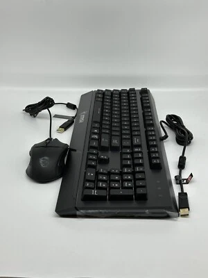 MSI Vigor GK20 & MSI Clutch GM08. Gaming Keyboard And Mouse NEW - Image 1 of 4