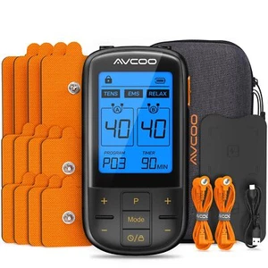 AVCOO 3-in-1 TENS Unit with 32 Modes, Dual Channel EMS Muscle Stimulator - Picture 1 of 1