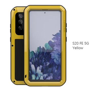LOVE MEI Shockproof Metal Heavy Duty Case For Samsung Galaxy S20 FE S20 Ultra - Image 1 of 4