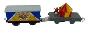 Thomas & Friends Trackmaster Train Tank Circus Carnival Car Clown Hit Toy 2006 - Picture 1 of 10