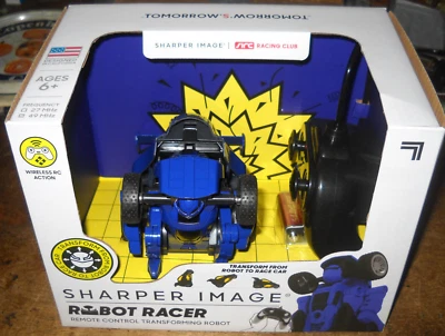 SHARPER IMAGE REMOTE CONTROL TRANSFORMER ROBOT NEW IN BOX - Image 1 of 4
