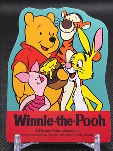 Winnine the Pooh Disney Character Card Vintage Amada Made In JAPAN Rare  - Picture 1 of 12