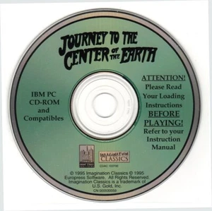 Journey to the Center of the Earth (Ages 8+) (PC-CD, 1995) - NEW CD in SLEEVE - Picture 1 of 3