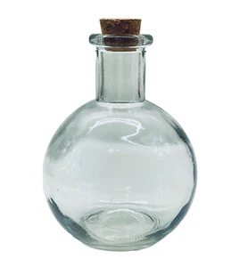 Ashland Round Glass Cork 4" Bottle - Picture 1 of 9