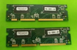 2x Cisco 15-3291-01 100-Pin 16MB SDRAM Memory Modules for Cisco 1700 series - Picture 1 of 1