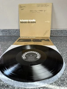 VINYL LP LP FABRIZIO DE ANDRE LA BUONA NOVELLA PA LPS 34 ITALY 1ST PRESS VG+/VG - Picture 1 of 10