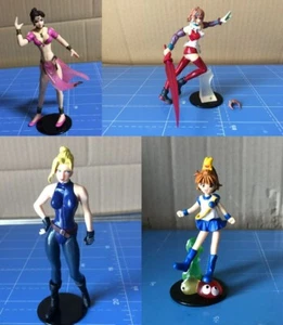 Yujin, SR, Colección Sega Gals, Juego de 4 Figuras (Ramaya, Anillo Rojo Rico, etc.) - Imagen 1 de 14