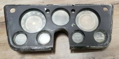 1967-1972 Chevrolet & GMC truck dash 100mph speedometer cluster gm oem for parts Foto 1 de 4