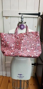 Victoria Beckham women's red flower shopper tote - Picture 1 of 11
