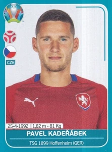 CZE10 PAVEL KADERABEK # REP.CZECH STICKER PANINI UEFA EURO 2020 - Picture 1 of 2