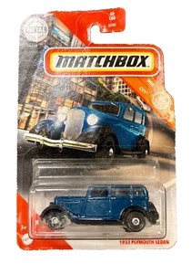 Matchbox 1933 Plymouth Sedan 40/100 Blue - Picture 1 of 6