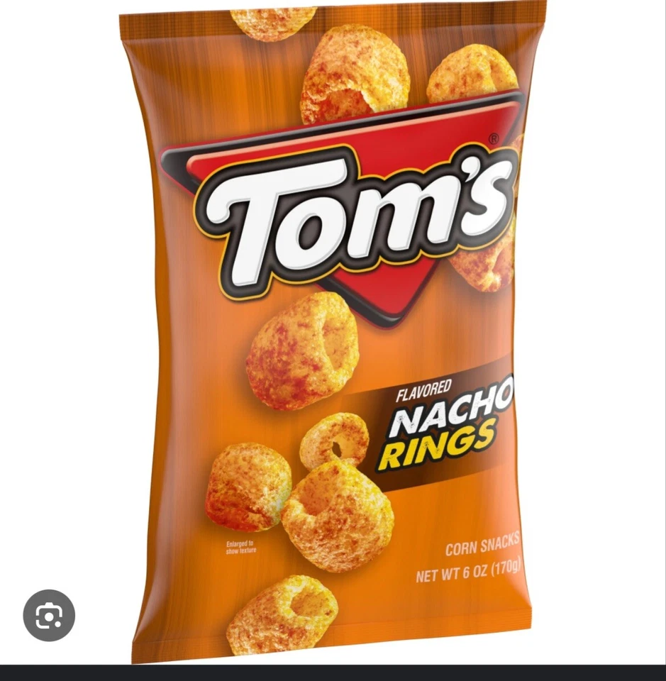 Toms Nacho Rings 3 Pack, 6oz Bags - Image 1 of 1