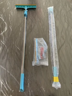 Uproot Cleaner Xtra Pet Hair Removal Broom: Reusable Carpet Rake with Telescopic