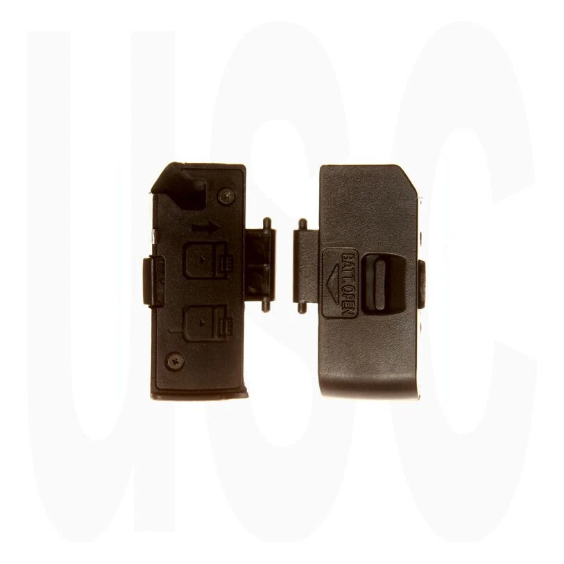 CANON Battery Cover EOS Rebel XSi 450D black import BATTERY DOOR cover lid cap - Image 1 of 1
