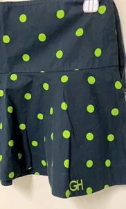 Minifalda Gilly Hicks verde lunares en azul talla 4 - Imagen 1 de 6