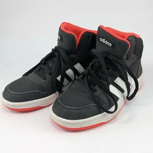 Adidas Aros 2.0 Medio Alto Zapatos de Baloncesto Tenis Talla Hombre 5.5 Negro - Imagen 1 de 6