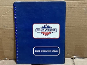 1966 Briggs & Stratton Engine Specification Catalog -- 60100 60200 80100 146700 - Picture 1 of 10