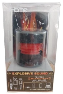 iHome N3288 Portable Rechargeable Mini Speaker Explosive Sound RARE RED NIB USA - Picture 1 of 6