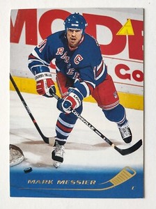 MARK MESSIER 1995-96 Pinnacle Hockey #5 New York Rangers